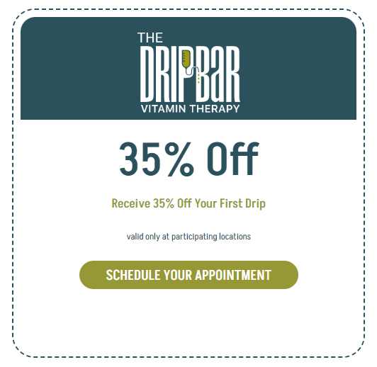 35% off your first drip - The Prado Sandy Springs